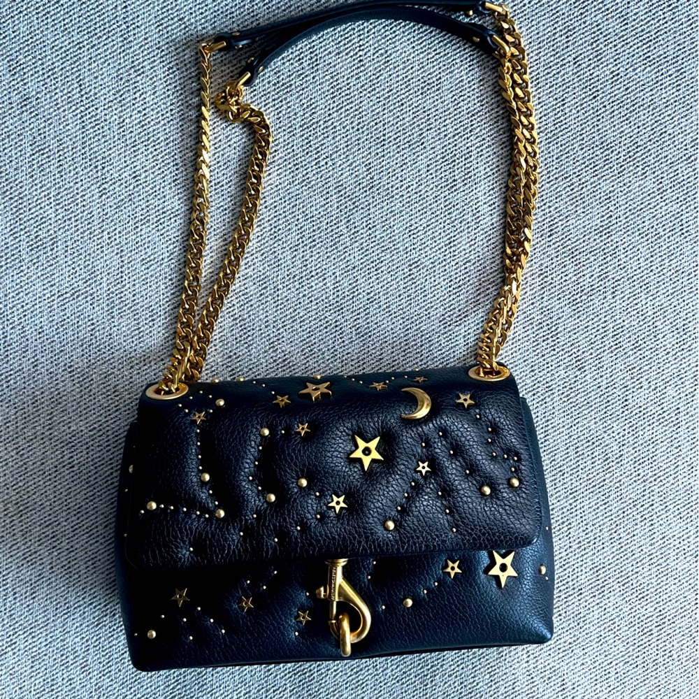 Rebecca Minkoff Edie Crossbody with Celestial Studs